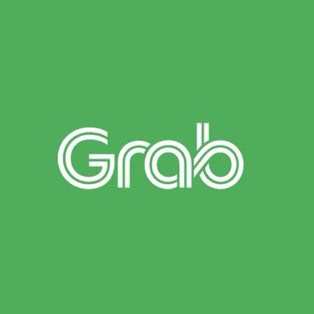 Grabのアプリのオープン画面のロゴ。